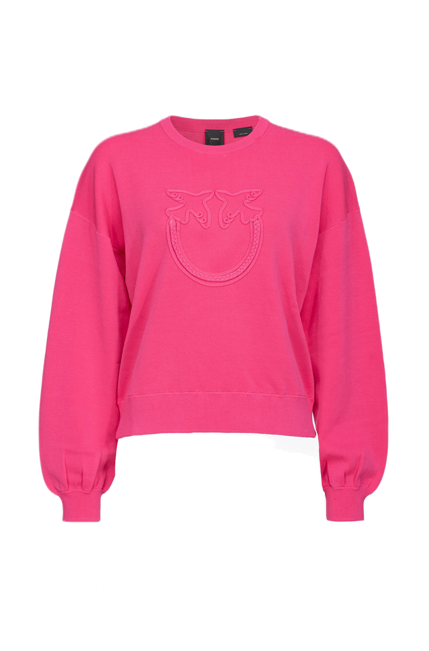 Maglia applicazione love birds PINKO Etienne