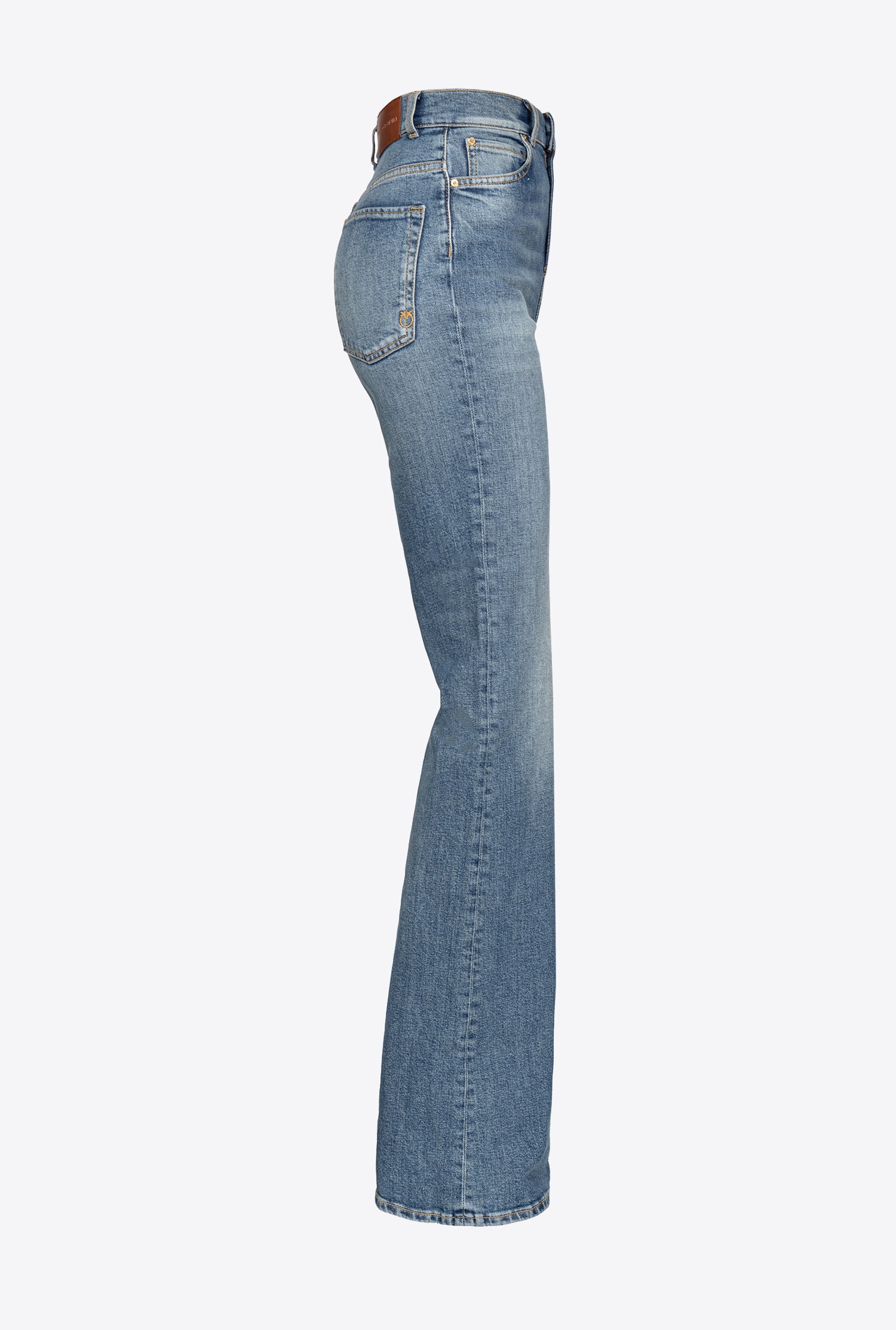 Vintage flared denim jeans