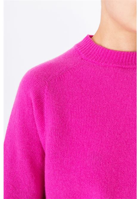Maglione Girocollo Alysi - Colore Rosa - Stagione Autunno-Inverno 2023 ALYSI | Maglieria | 253468A3225PINK