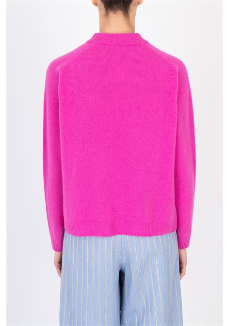 Maglione Girocollo Alysi - Colore Rosa - Stagione Autunno-Inverno 2023 ALYSI | Maglieria | 253468A3225PINK