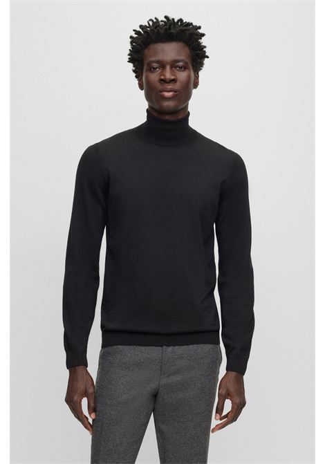 Slim fit turtleneck sweater in virgin wool BOSS |  | 50468262001