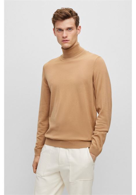 Slim fit turtleneck sweater in virgin wool BOSS |  | 50468262030