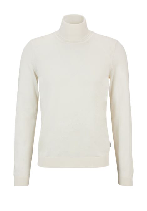 Slim fit turtleneck sweater in virgin wool BOSS |  | 50468262131