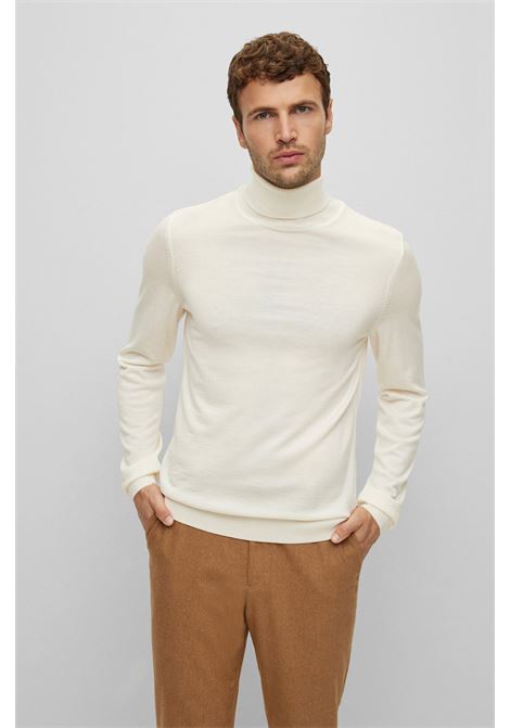 Slim fit turtleneck sweater in virgin wool BOSS |  | 50468262131
