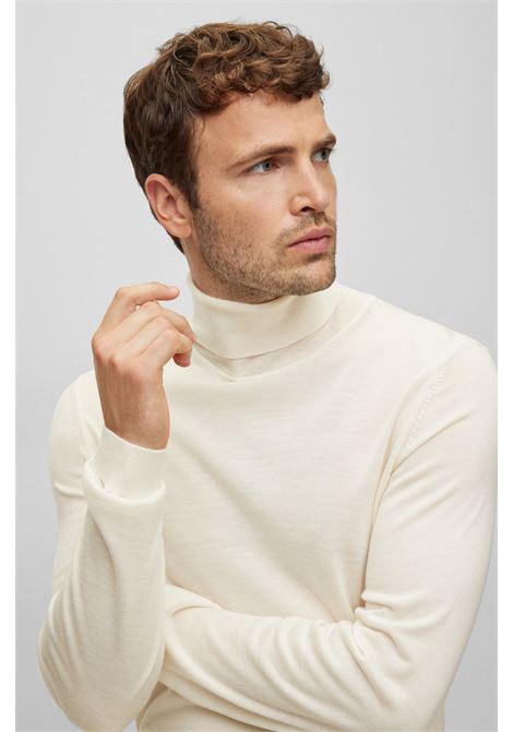 Slim fit turtleneck sweater in virgin wool BOSS |  | 50468262131