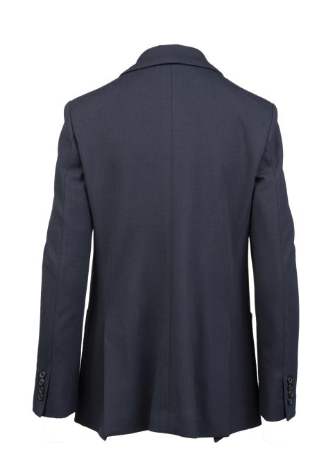 Giacca doppiopetto color navy GRIFONI | Giacche | GJ234006/59592