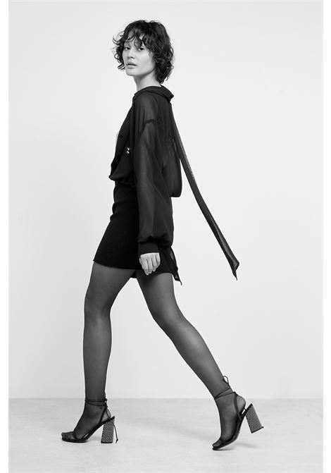 Abito con dettagli in georgette SEMICOUTURE | Abiti | S3WA15Y69-0