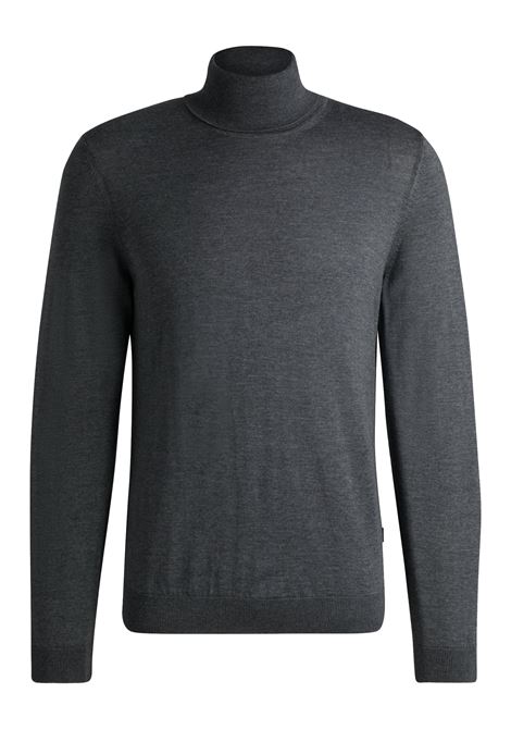Maglione slim fit a collo alto in lana vergine BOSS | Maglieria | 50468262030