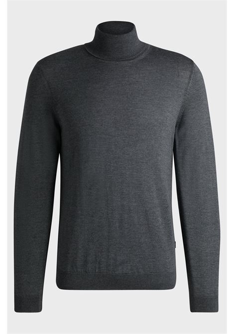 Maglione slim fit a collo alto in lana vergine BOSS | Maglieria | 50468262030
