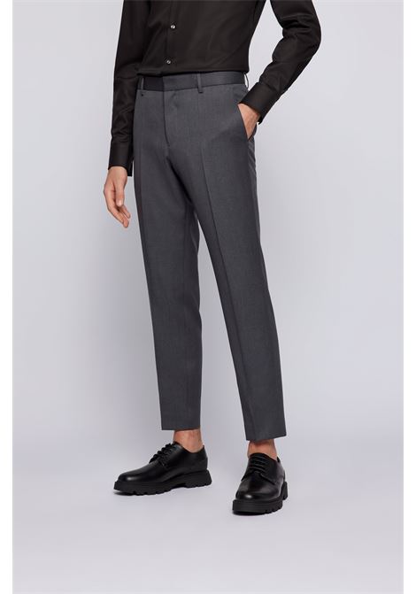 Pantaloni formali in serge di lana vergine - ONE BOSS | Pantaloni | 50469174C021