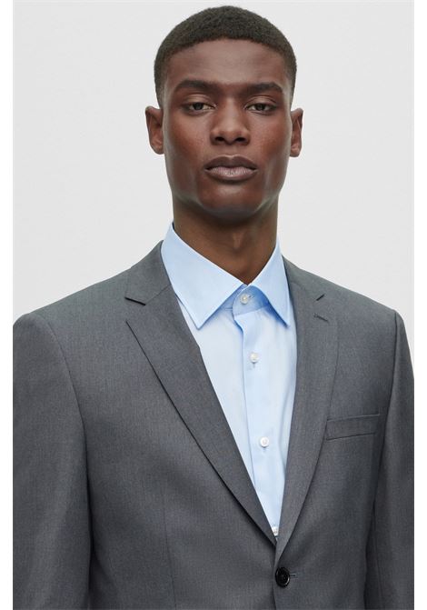 Giacca extra slim fit in serge di lana vergine - ONE BOSS | Giacche | 50469181021