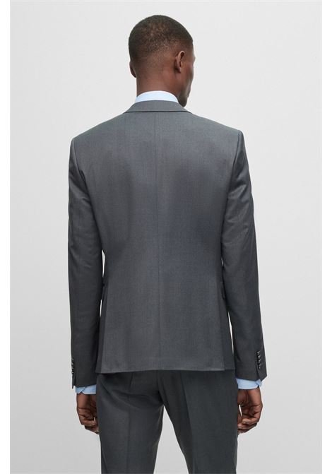 Giacca extra slim fit in serge di lana vergine - ONE BOSS | Giacche | 50469181021