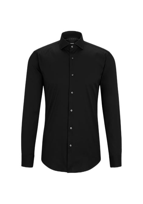 Camicia slim fit in popeline di misto cotone facile da stirare BOSS | Camicie | 50479915001