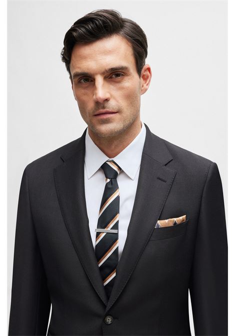 Giacca Slim Fit in Lana Vergine Elasticizzata - BOSS Uomo BOSS | Giacche | 50509899061