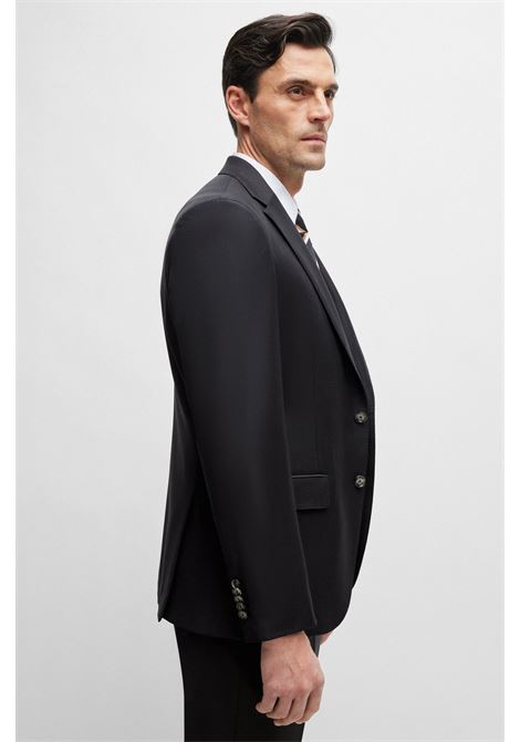Giacca Slim Fit in Lana Vergine Elasticizzata - BOSS Uomo BOSS | Giacche | 50509899061