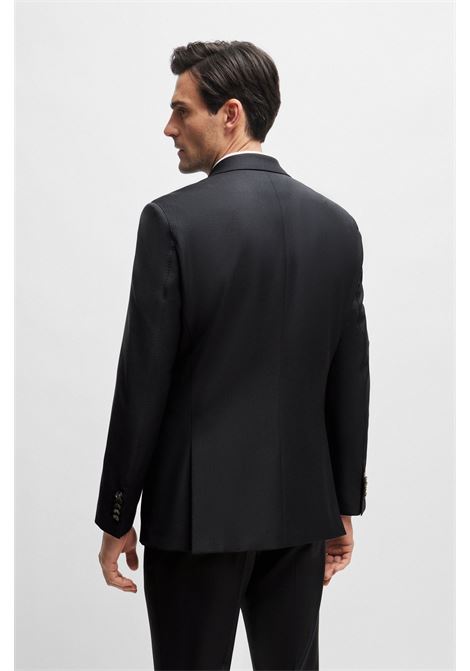 Giacca Slim Fit in Lana Vergine Elasticizzata - BOSS Uomo BOSS | Giacche | 50509899061