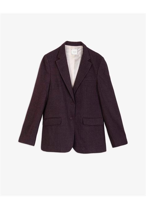 Blazer ALYSI in Lana Vergine Principe di Galles  Eleganza Naturale e Taglio Dritto ALYSI | GIACCHE | 165804A5048UV