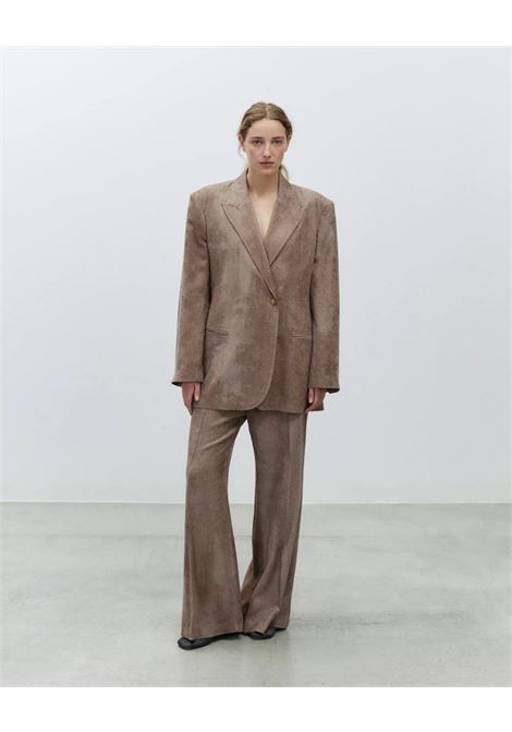 ALYSI Simposio Asymmetric Blazer  Corduroy Velvet and Artistic Design ALYSI |  | 165839A5220MOS