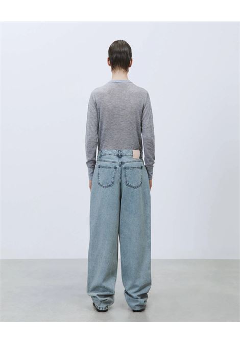 ALYSI Rhinestone Jeans  Relaxed Fit Low-Waist Five-Pocket Denim ALYSI |  | 265110A5006