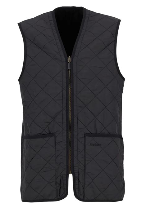 Gilet Trapuntato con Zip Polarquilt by Barbour  Classic Collection BARBOUR | Gilet | MLI0002BK91