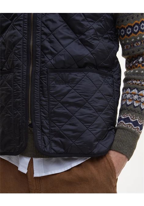Gilet Trapuntato con Zip Polarquilt by Barbour  Classic Collection BARBOUR | Gilet | MLI0002BK91