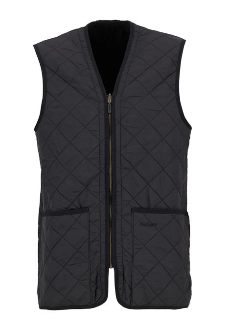 Gilet Trapuntato con Zip Polarquilt by Barbour  Classic Collection BARBOUR | Gilet | MLI0002BK91