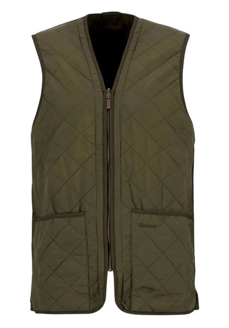 Gilet Trapuntato con Zip Polarquilt by Barbour  Classic Collection BARBOUR | Gilet | MLI0002OL91