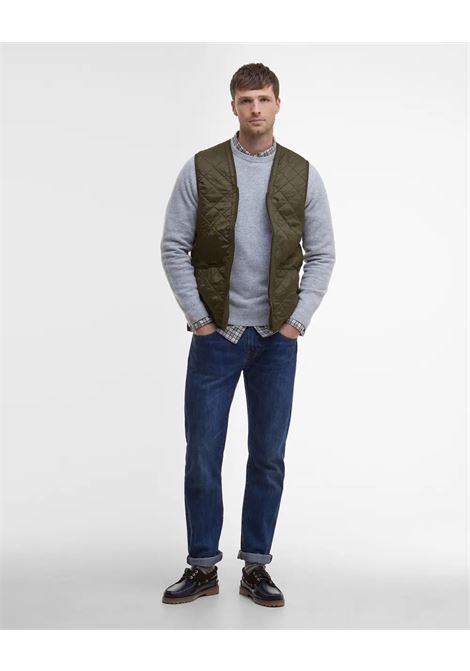 Gilet Trapuntato con Zip Polarquilt by Barbour  Classic Collection BARBOUR | Gilet | MLI0002OL91