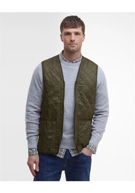 Gilet Trapuntato con Zip Polarquilt by Barbour  Classic Collection BARBOUR | Gilet | MLI0002OL91