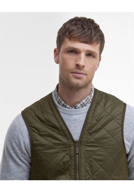 Gilet Trapuntato con Zip Polarquilt by Barbour  Classic Collection BARBOUR | Gilet | MLI0002OL91