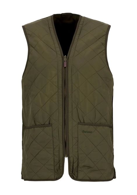 Gilet Trapuntato con Zip Polarquilt by Barbour  Classic Collection BARBOUR | Gilet | MLI0002OL91
