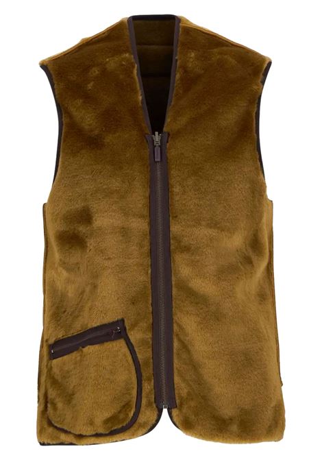 Gilet in Pile Caldo con Cerniera by Barbour  Classic Collection BARBOUR | Gilet | MLI0004BR31