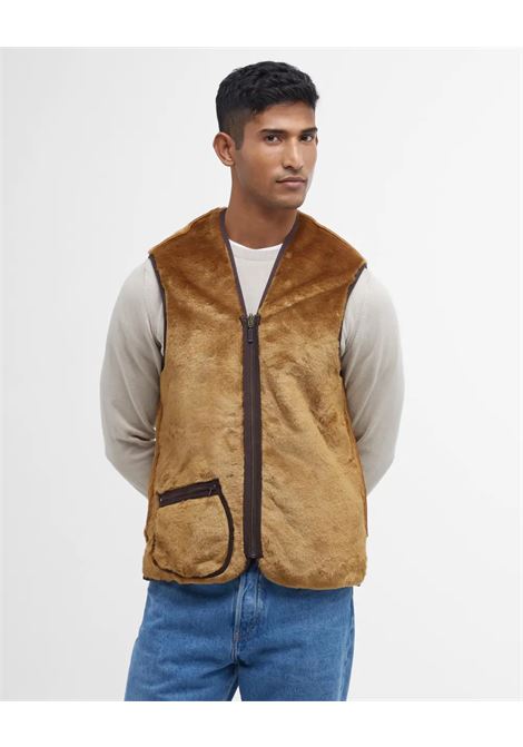 Gilet in Pile Caldo con Cerniera by Barbour  Classic Collection BARBOUR | Gilet | MLI0004BR31