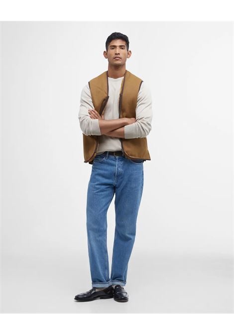 Gilet in Pile Caldo con Cerniera by Barbour  Classic Collection BARBOUR | Gilet | MLI0004BR31