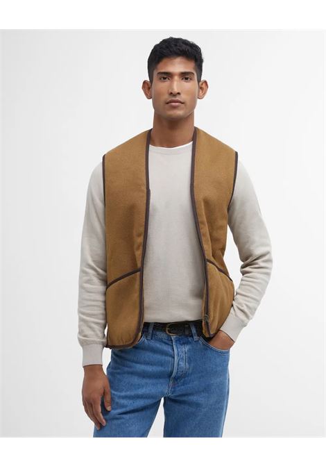 Gilet in Pile Caldo con Cerniera by Barbour  Classic Collection BARBOUR | Gilet | MLI0004BR31