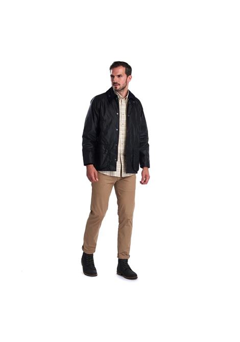 Barbour Bedale mens navy wax jacket BARBOUR |  | MWX0018NY91