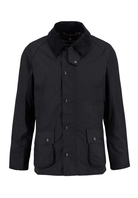 Giacca Cerata Ashby in Cotone Cerato Sylkoil by Barbour BARBOUR | Giubbini | MWX0339BK72