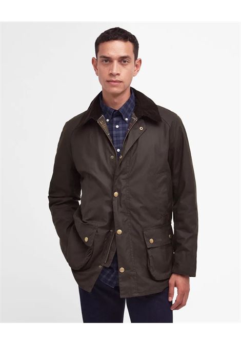 Giacca Cerata Ashby in Cotone Cerato Sylkoil by Barbour BARBOUR | Giubbini | MWX0339OL71
