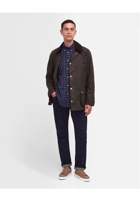 Giacca Cerata Ashby in Cotone Cerato Sylkoil by Barbour BARBOUR | Giubbini | MWX0339OL71