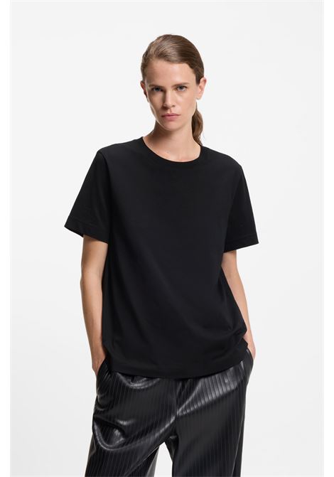 T-shirt Relaxed Fit BOSS Donna in Jersey di Cotone  Comfort e Stile Essenziale BOSS | JERSEY | 50457259001