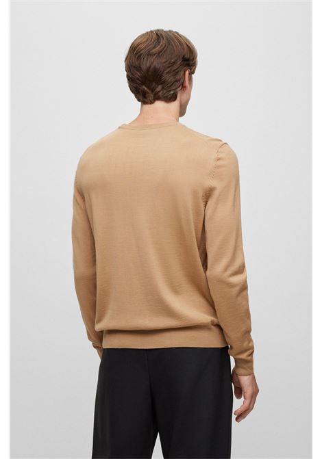 Eco-friendly wool sweater with embroidered logo BOSS |  | 50476364260