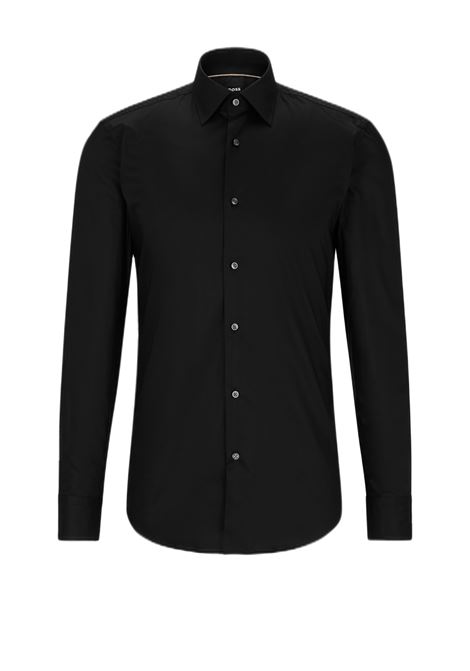 Slim fit shirt in easy to iron cotton poplin BOSS |  | 50479922001