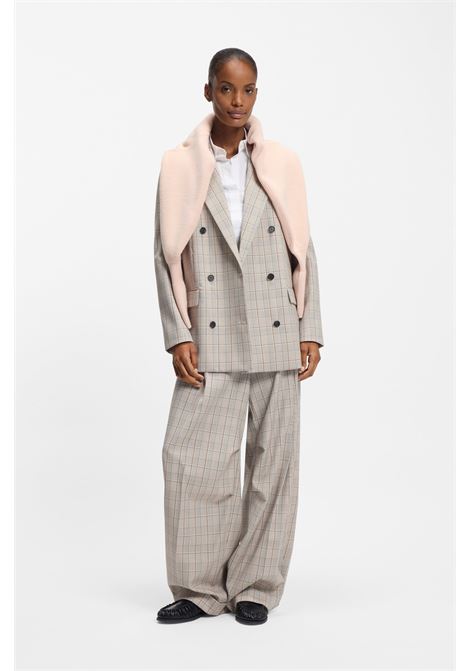 Camicetta Regular Fit BOSS Donna in Misto Cotone  Eleganza Morbida e Sostenibile BOSS | BLUSE / CAMICETTE | 5049943310000100