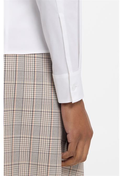 Camicetta Regular Fit BOSS Donna in Misto Cotone  Eleganza Morbida e Sostenibile BOSS | BLUSE / CAMICETTE | 5049943310000100