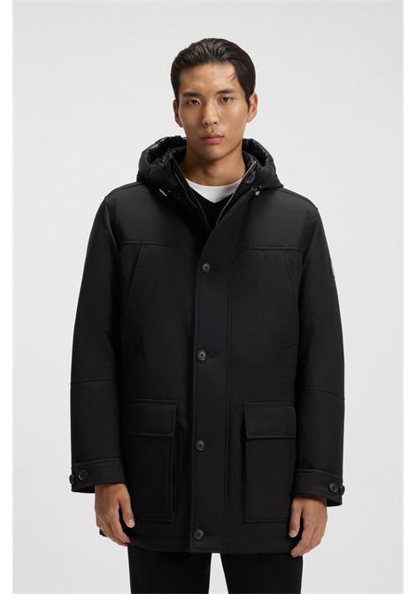 Sovracamicia Relaxed Fit in Tessuto Elasticizzato BOSS  Comfort e Stile Contemporaneo BOSS | SOPRABITI | 5054047200100001