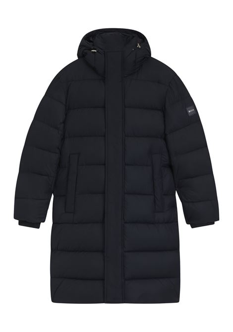 Giubbotto lungo imbottito e idrorepellente con cappuccio BOSS | SOPRABITI | 5054047440400404