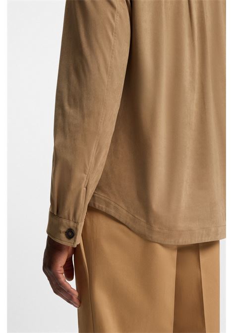 Sovracamicia Relaxed Fit in Tessuto Elasticizzato BOSS  Comfort e Stile Contemporaneo BOSS | GIACCHE | 5054448326000260