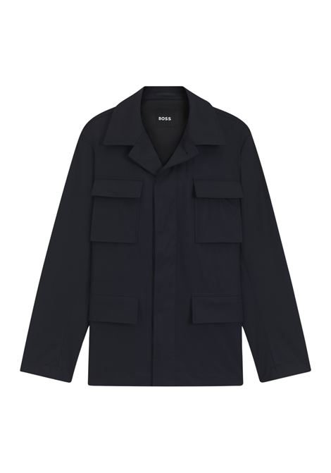 BOSS Water-Repellent Stretch Wool Coat  Functional Elegance for All Seasons BOSS |  | 5054601840400404