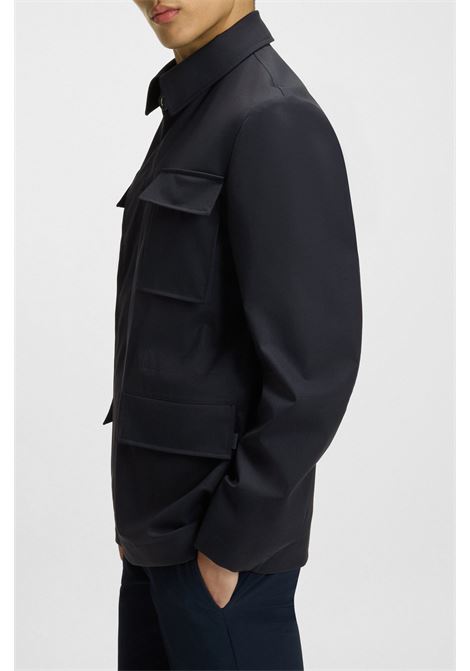 BOSS Water-Repellent Stretch Wool Coat  Functional Elegance for All Seasons BOSS |  | 5054601840400404