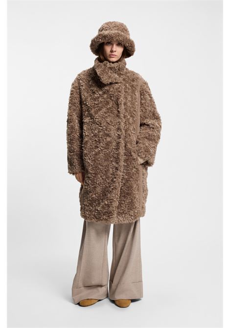 BOSS Womens Faux Fur Coat  Soft Warmth and Refined Elegance BOSS |  | 5054834024700247